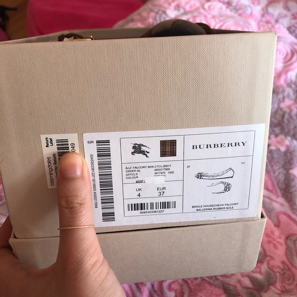 Burberry ballerina flats EUR 37 (US 7) - Picture 5 of 6